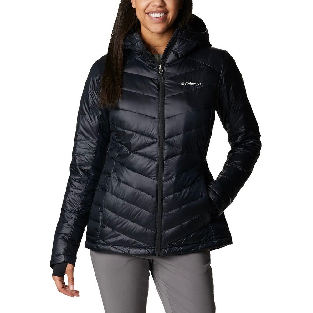 Columbia Women's Joy‎ Peak Insulated Hooded Jacket, Black